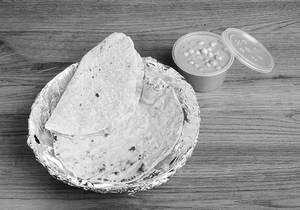 Phulka[2Pc] + Green Peas Masala [100Ml]