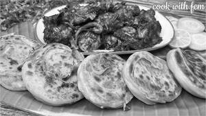Three Bun Parotta + Chicken Leg Gravy