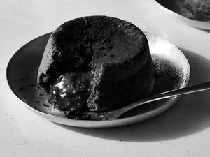 Brown Chocolate Lava Cake