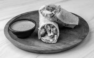 Mushroom & Cheese Rumali Roll