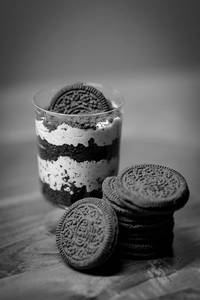 Oreo Crunch Glass Dessert