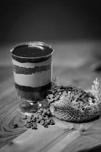 Chocolate Mousse Glass Dessert