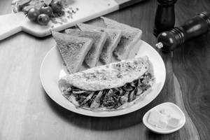 Mushroom & Spinach Omelette
