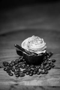 Coffee Edible Cup Mousse (1 Piece)