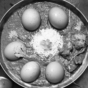 Egg Mutton Tarka