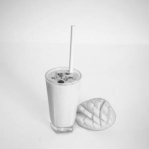 Nutty Mango Smoothie