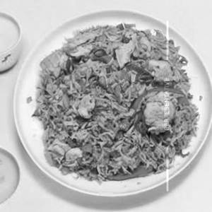 Chicken scezwan fried rice