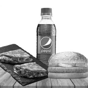 Tangy Paneer Taco [2pc] + Crispy Veg Burger + Pepsi 250ml