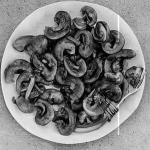 Mushroom Schezwan Dry