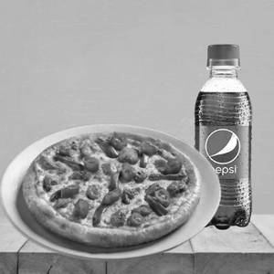 Spicy Chicken Pizza Pie + Pepsi 250ml
