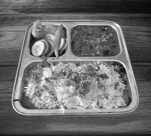 Chana gray with rice 