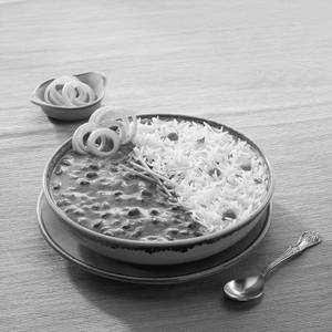 Rice With Dal Makhani 