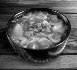 Veg clear soup