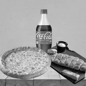 Margehrita Reg + Garlic Breadsticks With Dip + Pepsi 250ml