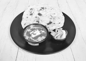 Kadai Paneer Masala + Butter Naan {2Pcs}