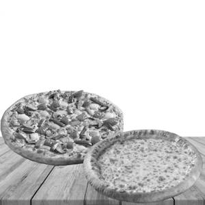 Reg Margherita Pizza + Reg Farmers Choice Pizza