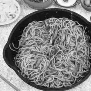 Cheese Sizzler Momo Noodles