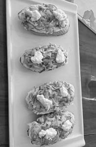Hummus Cucumber Toast