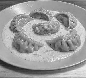 White Sauce Momos [Non Veg] [7 Pieces]