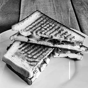Mushroom Cheese Sandwich