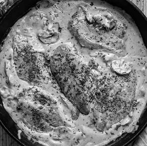 Apple Chicken With Mash Potatoes