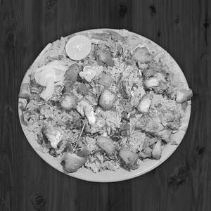 Double egg chicken fried rice