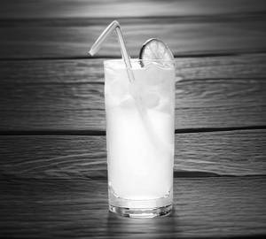 Fresh lime water soda