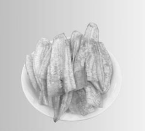 Roasted Diet Yellow Banana Chips (200 Grams)
