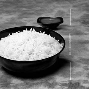 White rice [half]