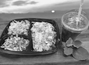 Corn + papri chaat combo