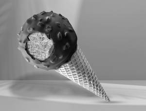 Hazelnut Crunch Boll Cone
