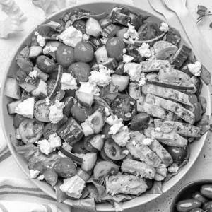 Chicken Greek Salad