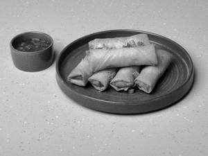 Kaffir Lime And Vegetable Spring Roll