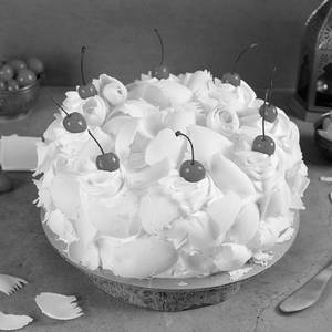 White Forest Gateaux Cake
