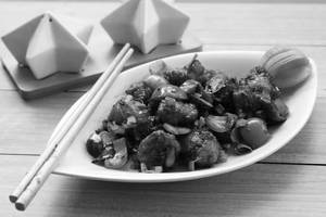 Mushroom Chilli Dry