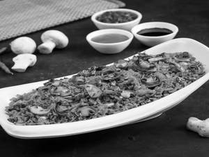 Mushroom Schezwan Fried Rice