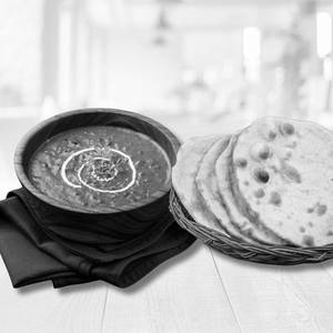 Dal Makhani + 4 Roti