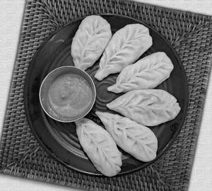 Chicken steam momos(6 pcs)