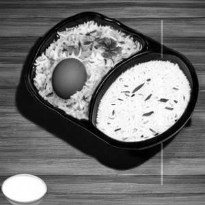 Egg rice (hubli style)