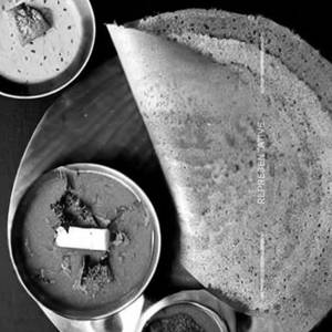 Rava Ghee Podi Masala Dosa