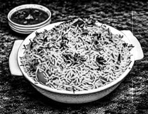 Chicken schezwan rice