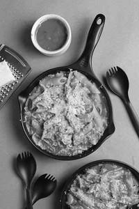 Red sauce pasta