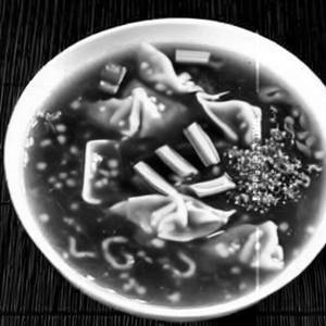 Veg Tipsy Panda Wonton Soup