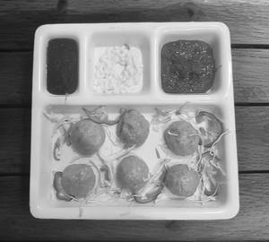 Soyabean steam momos (half - 6pcs)