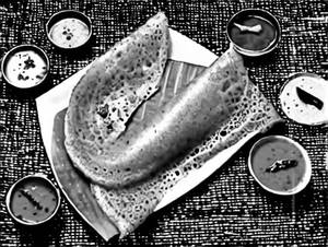 Rava Butter Masala Dosa