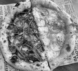 Four Cheese + Pesto With Pine Nuts 
