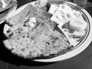 Aloo Pyaz Tandoor Paratha