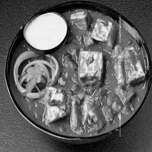Matar paneer mashroom