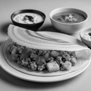 Rawa Jain Masala Dosa