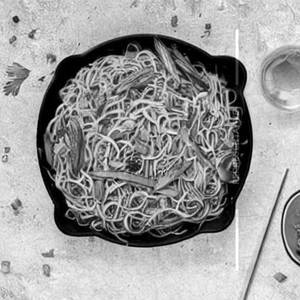 Chicken Pan Fried Noodles